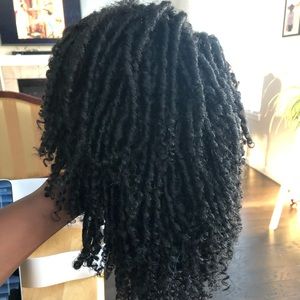 NEW 12 inch curly lock wig